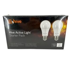 Hive Active Light Starter Pack Smart LED Bulbs 9 Watts App Controlled